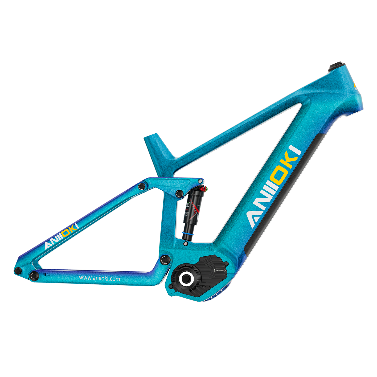 Carbon fiber shock absorbing frame
