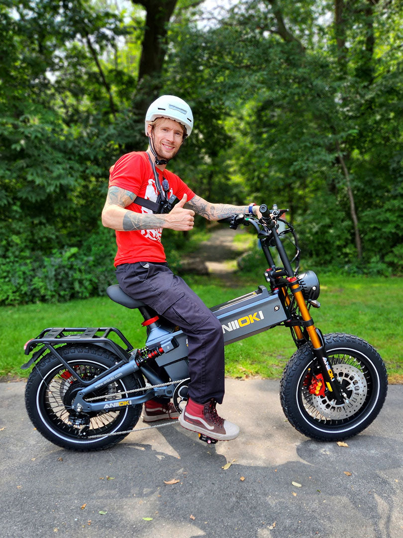 2025 Aniioki A8 Pro Max – 60V Dual Motors & Disc Brakes