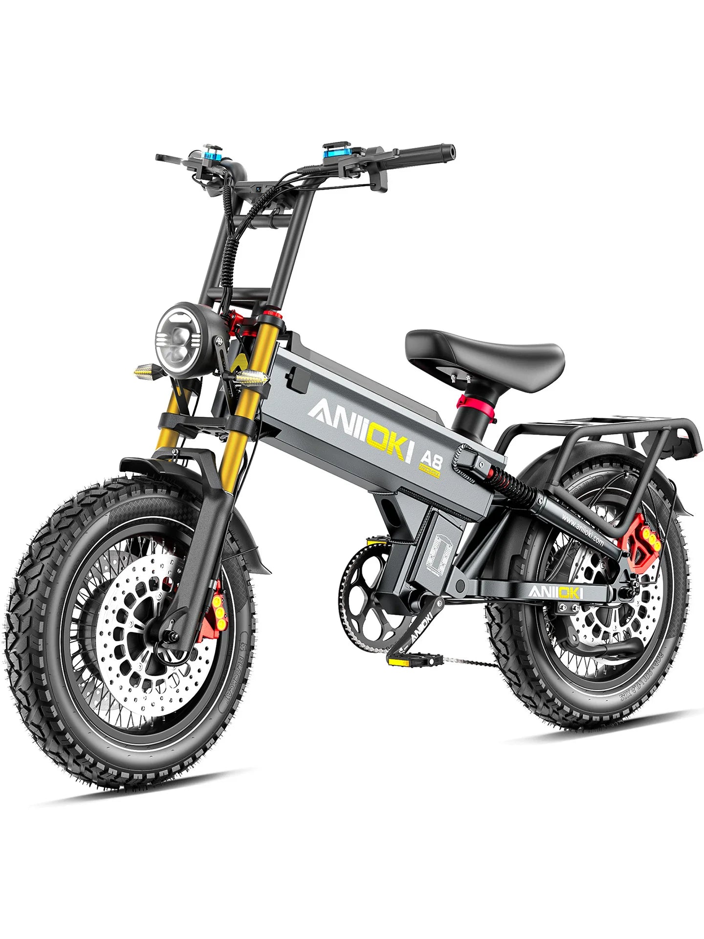 2025 Aniioki A8 Pro Max – 60V Dual Motors & Disc Brakes
