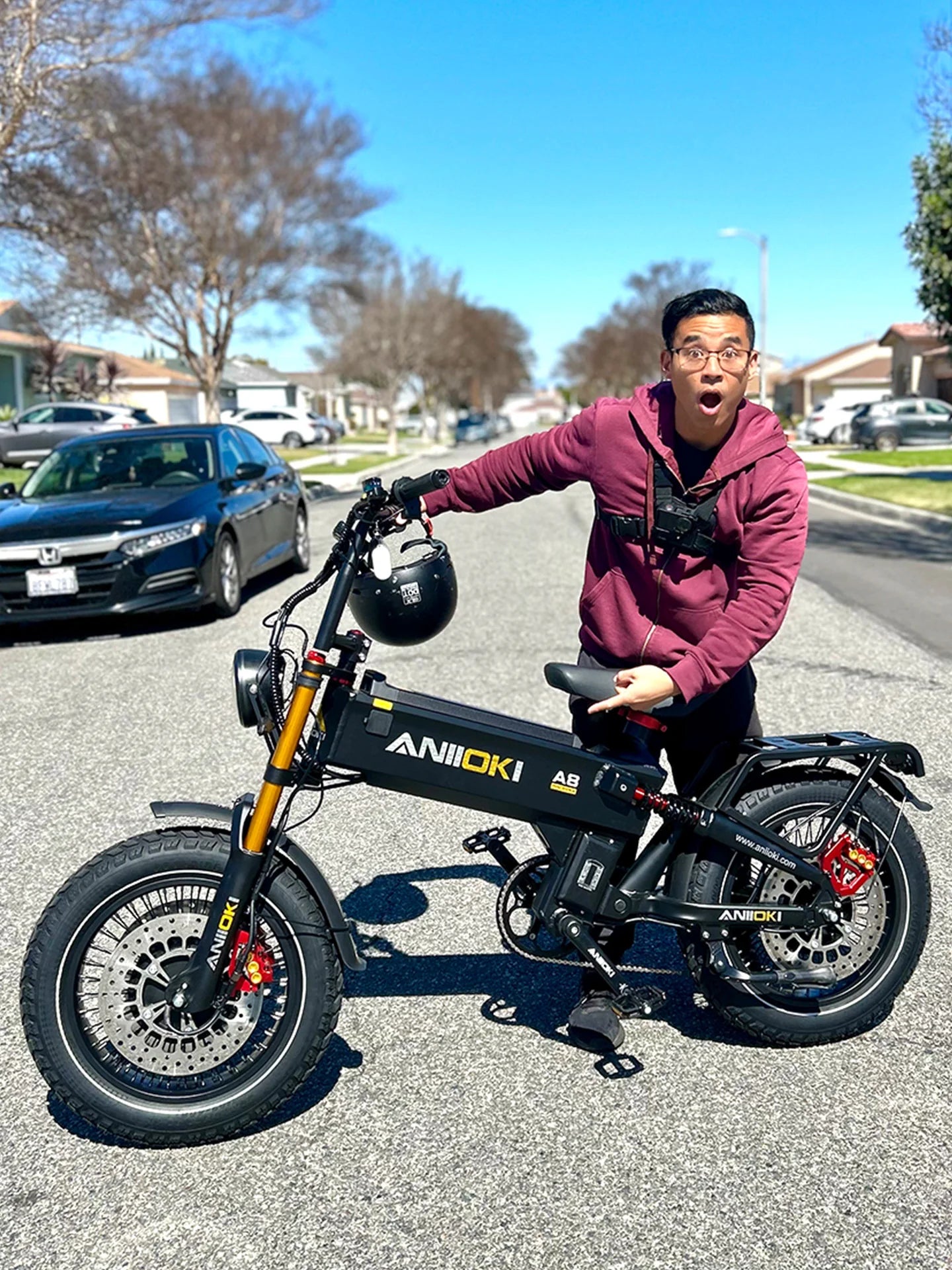 2025 Aniioki A8 Pro Max – 60V Dual Motors & Disc Brakes