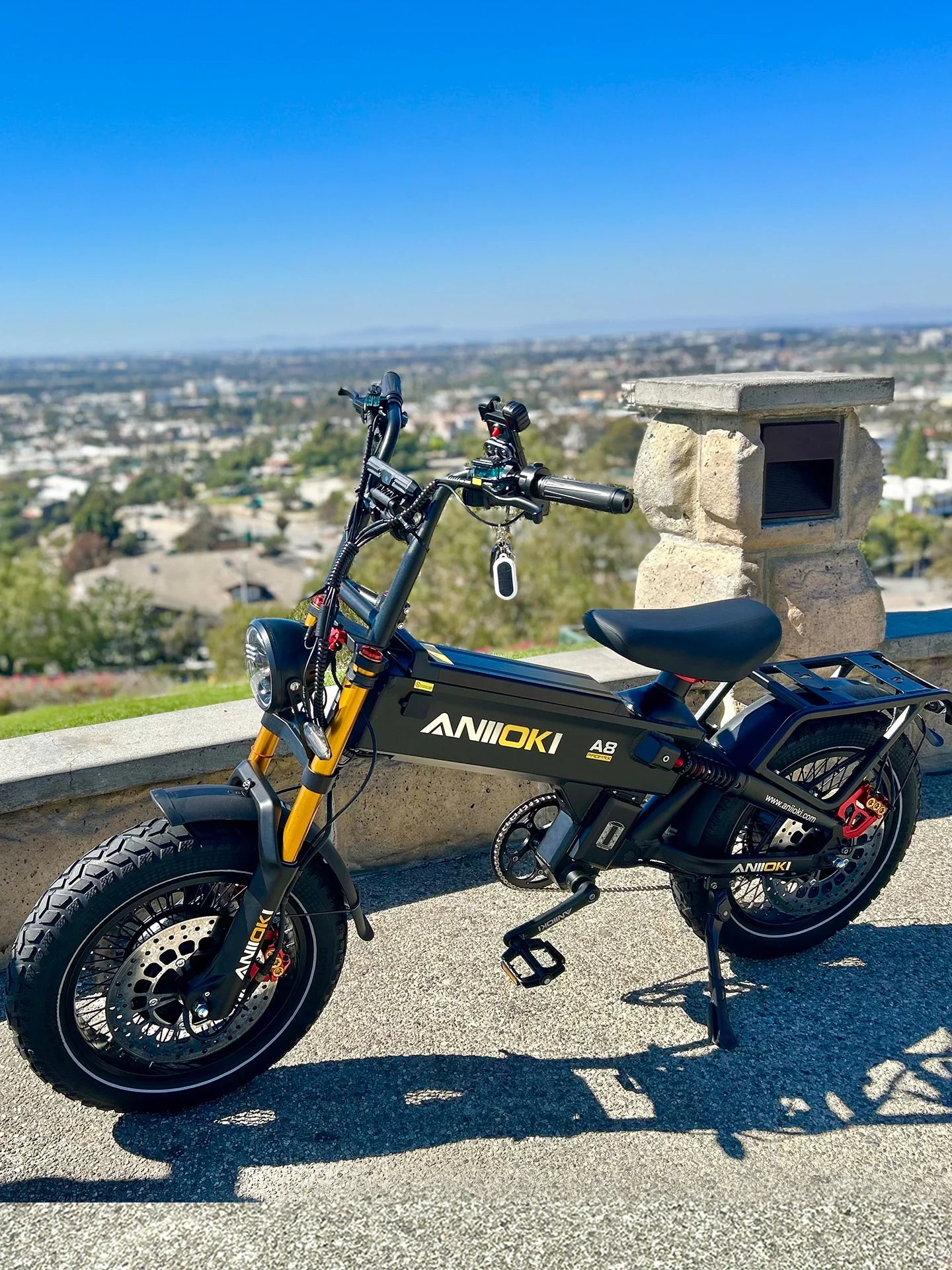 2025 Aniioki A8 Pro Max – 60V Dual Motors & Disc Brakes