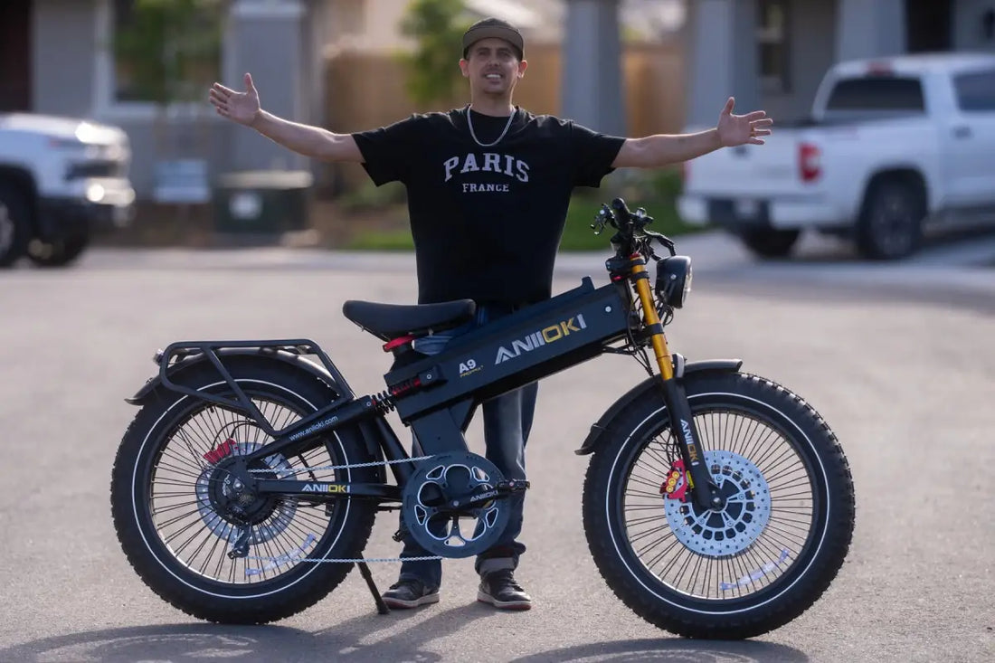 Aniioki A9 pro max--how to check the value of your current e-bike