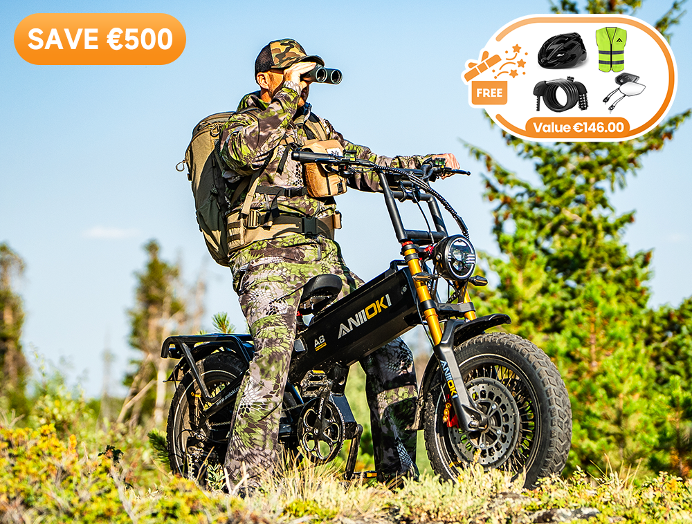 2025 Aniioki A8 Pro Max – 60V Dual Motors & Disc Brakes