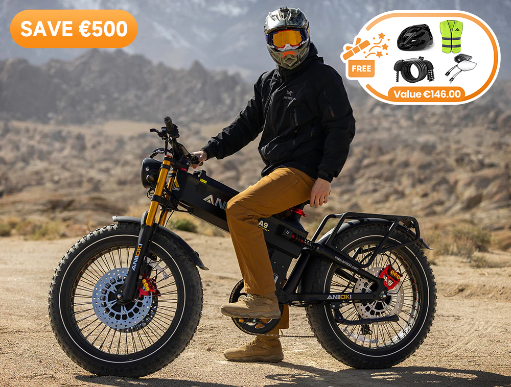 2025 Aniioki A9 Pro Max – 60V Dual Motors & Disc Brakes