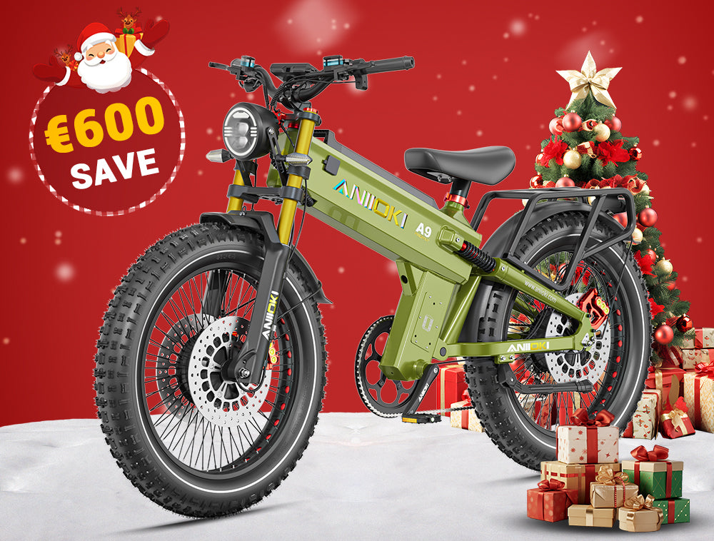 2025 Version A9 Pro Max 60V Dual Motor Ebike