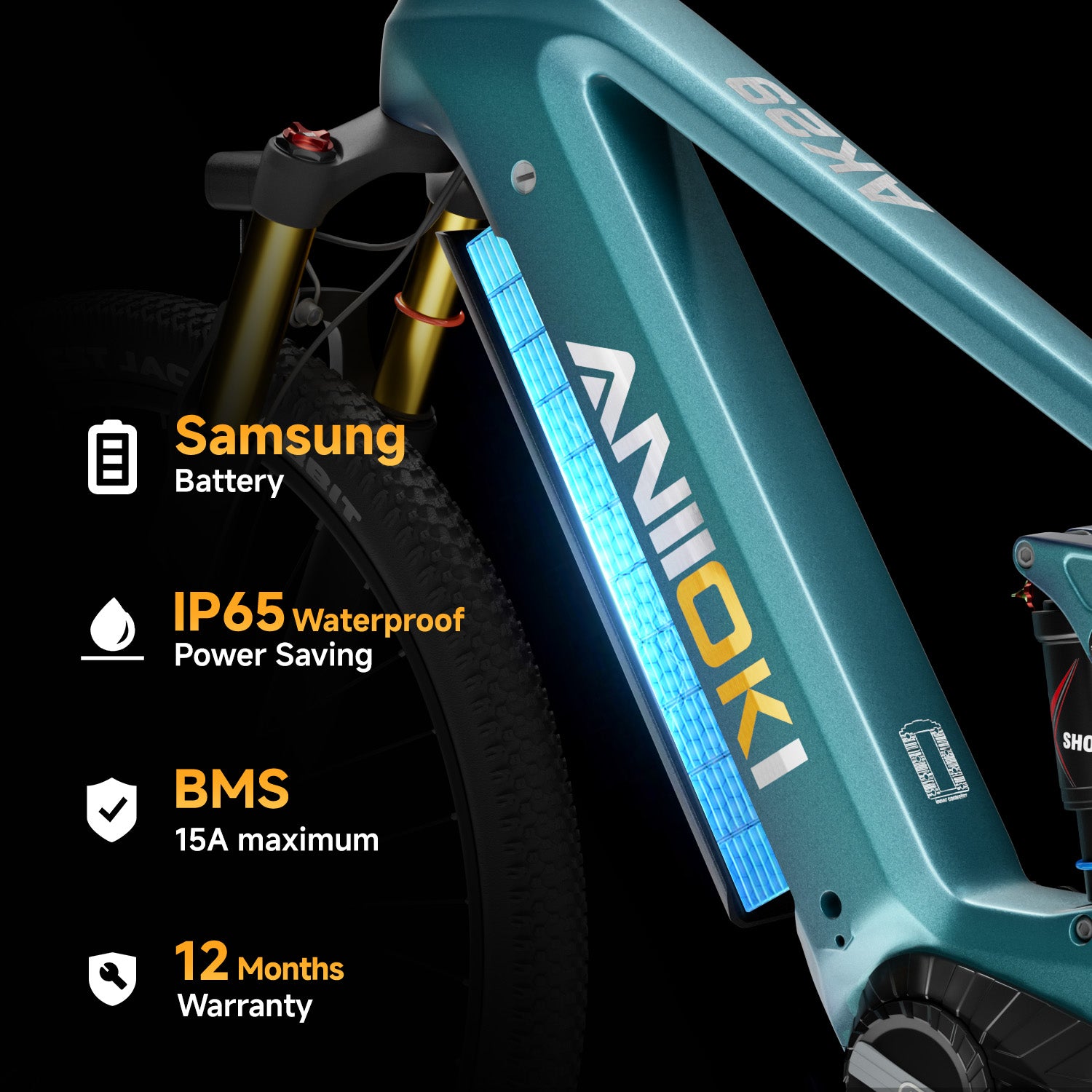 2025 Version AK29 Carbon Fiber 48V ebike