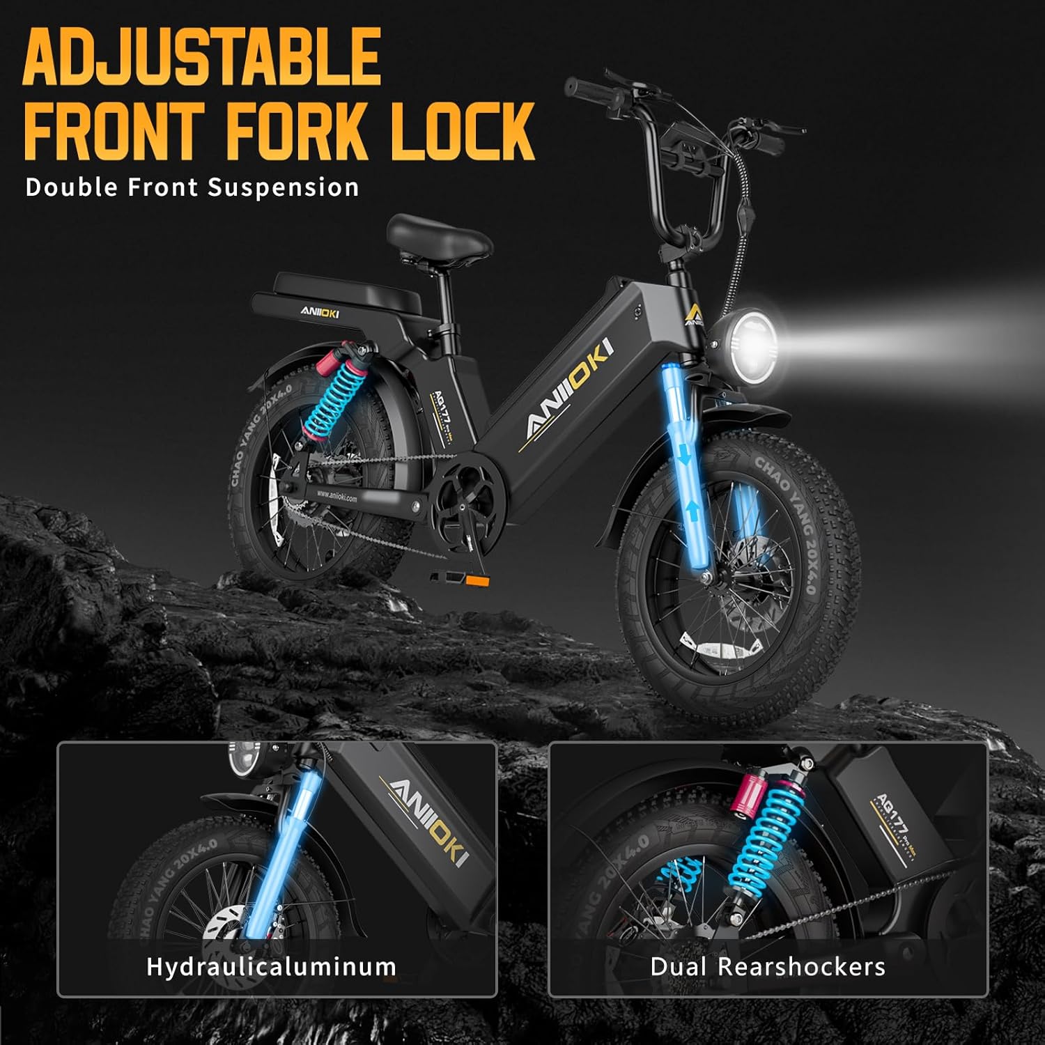 2025 Version AQ177 Pro Max eBike