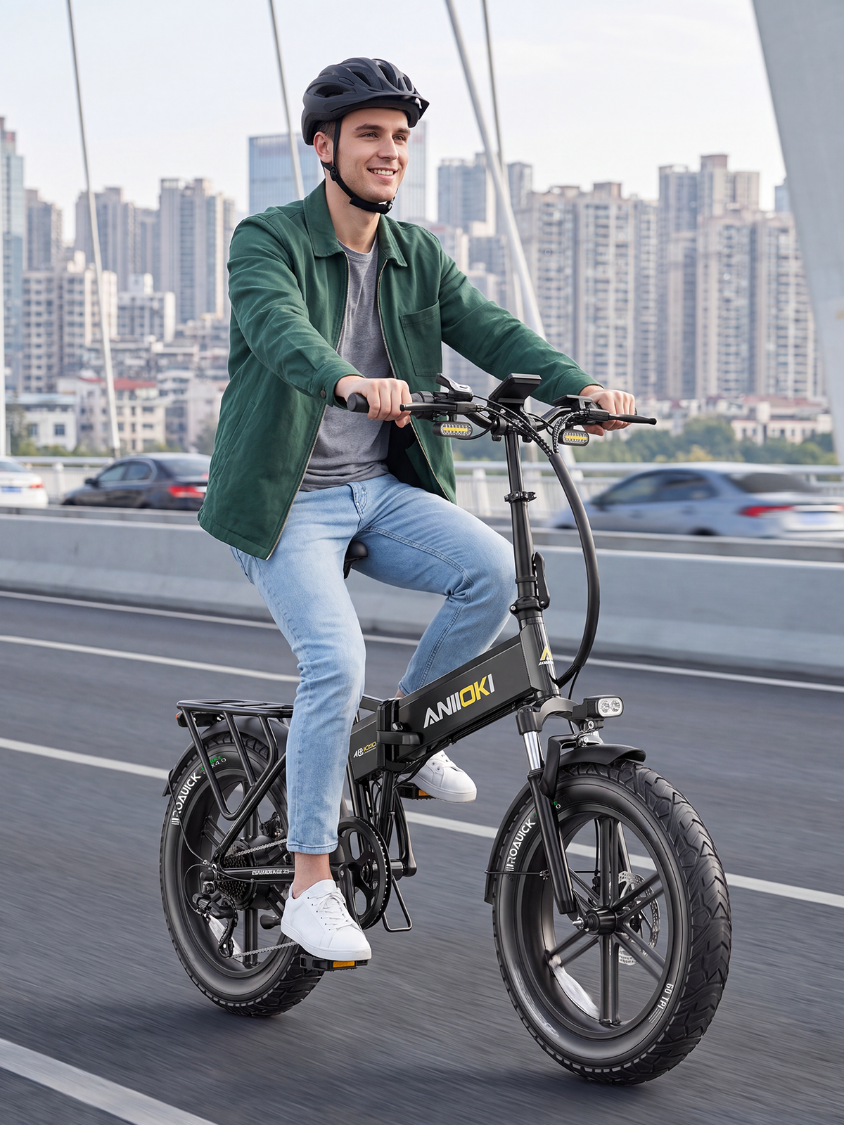 Bici elettrica pieghevole A6 Pro