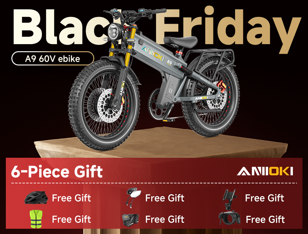 2025 Aniioki A9 Pro Max – 60V Dual Motors & Disc Brakes