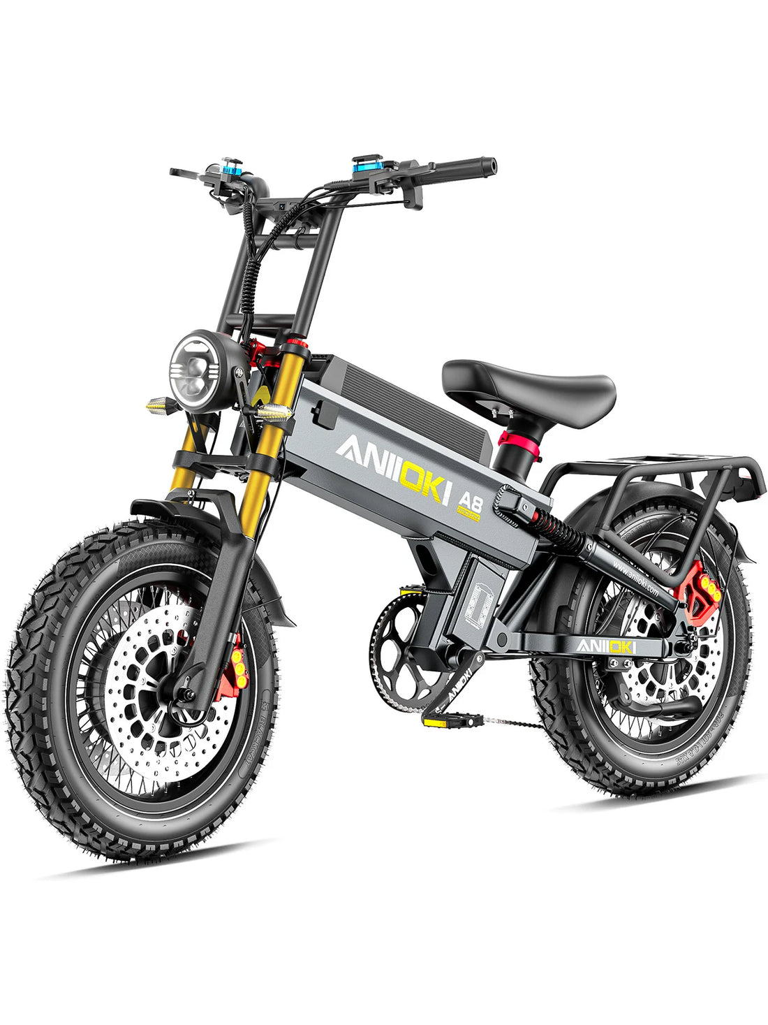 2025 Upgraded A8 Pro Max Dual Motor - Dual Disc Brakes