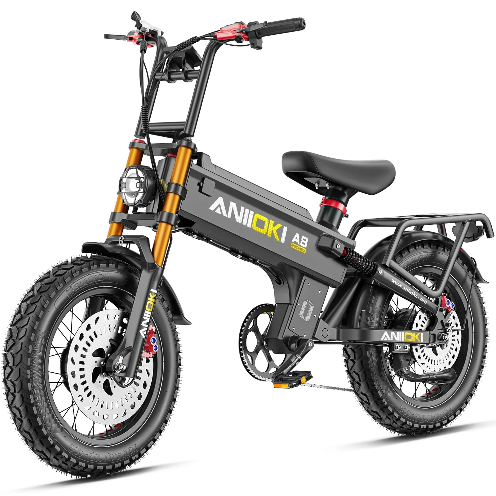 2025 Upgrade A8 Pro Max Dual Motor eBike