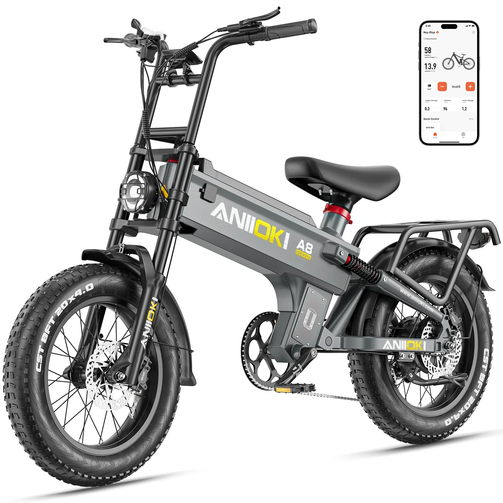 Spring Special & Flash Sale! A8 pro max 52v ebike