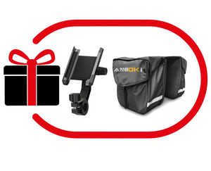 🎁 Autumn Pre-Sale Gift Pack – Holder + Saddle Bag (€140 Value, A8 Single Motor Only)